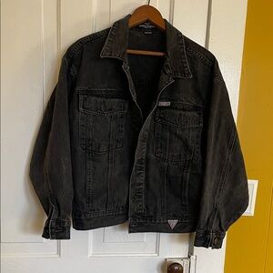 VTG 90’s Guess Black Denim Jacket